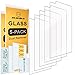 [5-PACK]- Mr.Shield Designed For LG V10 [Tempered Glass] Screen Protector [0.3mm Ultra Thin 9H Hardness 2.5D Round Edge] with Lifetime Replacement