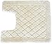 EverRouge Memory Foam 20-Inch by 24-Inch Contour Rug, Ivory