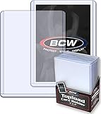 BCW (100 - 4 packs of 25) BCW Brand Trading Card Toploaders - 3