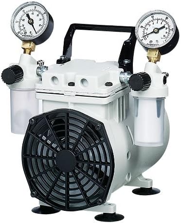 Standard Duty Dry Vacuum Piston Pumps, 38 L/min, 230 VAC