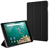 Google Nexus 9 Smart Cover - VENA [vCover] Slim Leather Auto Sleep / Wake Hard Shell Case for Google Nexus 9 Tablet (Black)