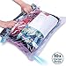 10 Large Space Saving Rolling Compression Bags for Travel and Storage - No Vacuum Pump Needed. Roll Up Space Saver Bag Set for Clothes and Blankets. Best For Flights, Packing Cubes & Drawer Organizers