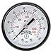 Winters 2 inch Dial Size, Multi Purpose Economy Utility Dry Pressure Gauge, Brass Internals, Steel Case, Dual Scale 0-160 psi/kPa, 3-2-3% Acc, 1/8 inch NPT Back Mount, Multi Function Pressure Gauge