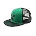 JINX Minecraft Creeper Face Snapback Baseball Hat, Green, Youth Fit