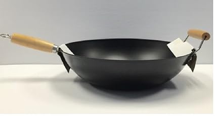 31,75 antiadherente Wok, profesional tamaño Jumbo, para freír, sellar, Salteados