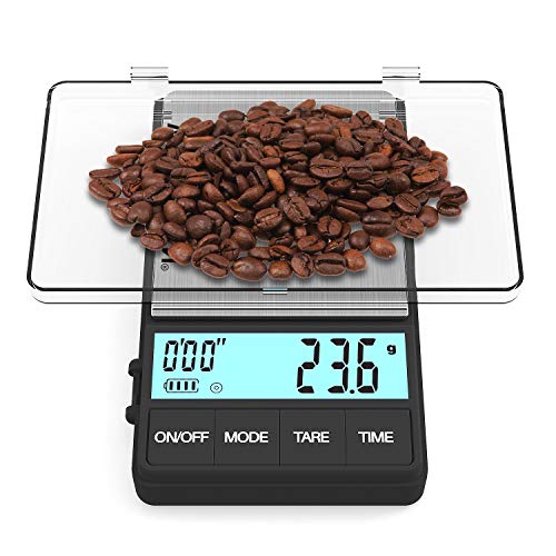 One of the key benefits of using a small coffee scale with a timer is the ability to measure the correct amount of coffee grounds and water accurately. This ensures that the brewing process is consistent and produces the same great-tasting coffee every time.
