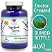 Superfood Green ~ 400 Capsules ~ 9 Cents/Cap ~ Spirulina & Alfalfa - Doctor Developed ~ Extra Large Bottle