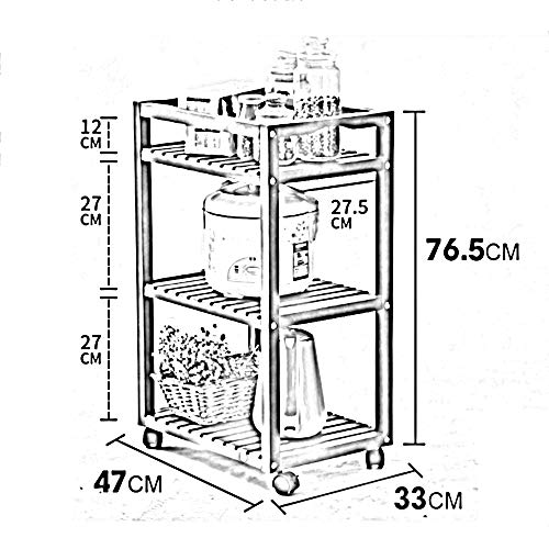Trolley Chunlan Industrial Portable Kitchen Carts, Bar Carts, Family Bars, Beverages, Coffee Carts, Food Service Carts