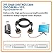 Tripp Lite DVI Single Link Cable, Digital TMDS Monitor Cable (DVI-D M/M) 10-ft.(P561-010)