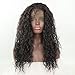 Long Loose Curly Lace Front Wigs Dark Brown afro wig curly synthetic lace front wigs brown curly wig kinky lace front wigs 24inch (Dark Brown)