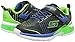 Skechers Kids Erupters II Lava Arc Light up Sneaker (Little Kid),Black/Blue/Lime,