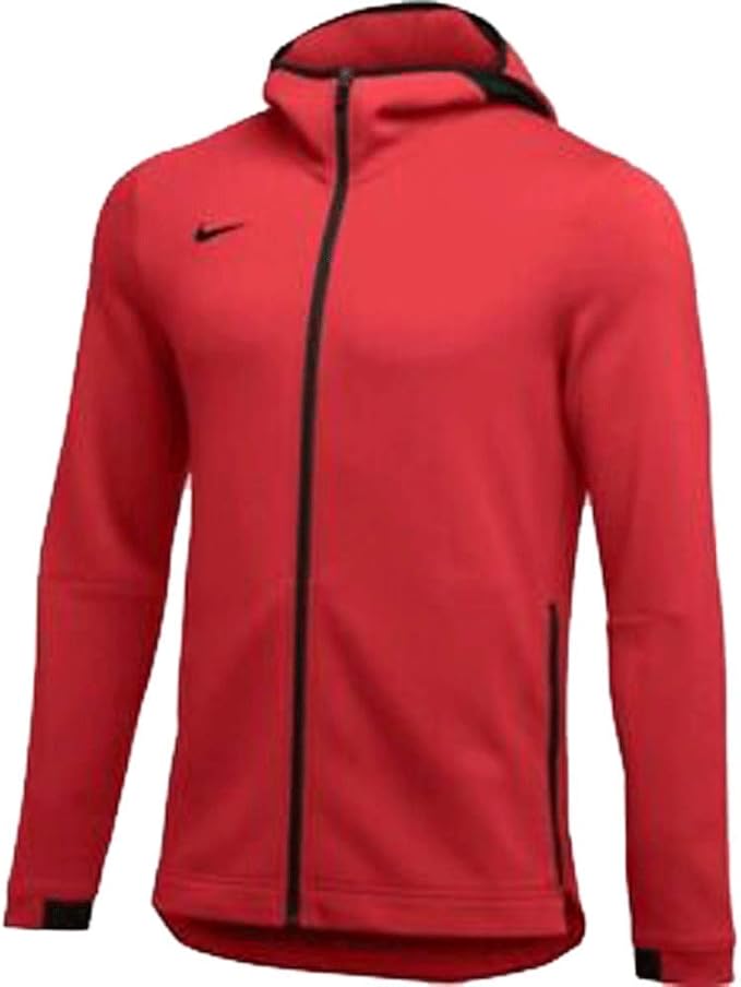 nike black red hoodie