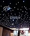 CHINLY 16W RGBW 28key RF Remote LED Fiber Optic Star Ceiling Light Kit 300pcs 6.5ft/2m 0.75mm Fibre Optic Lighting