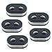 HOODELL 5pcs Air Filter 593260, Compatible with Briggs Stratton 798452, Troy Bilt TB110, Toro, Craftsman, Husqvarna Air Cleaner, Premium Lawn Mower Air Filter