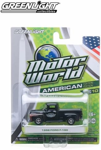 1956 Ford F-100 (Black) 2014 Motor World Series 10 American Edition 1:64 Scale Die-Cast Vehicle