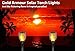 Gold Armour 2 Pack Solar Lights Upgraded - Flickering Flames Torch Solar Path Light - Dancing Flame Lighting 96 Led Dusk to Dawn Flickering Tiki Torches Outdoor Waterproof Garden