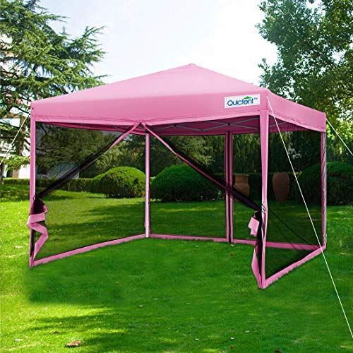 Buy Quictent 10x10 Ez Pop up Canopy Screen House Tent with Netting Mesh