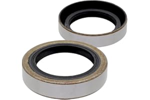 QJZ 13194 - Double-Lip Grease Shaft Oil Seal - 1.372 in x 1.983 in (ID x OD x Width) - 2,000-2,500 lbs Trailer Axle with UFP Trailer Buddy Axles - Unique BT Hubs