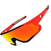 FMY Polarized Cycling Glasses for Men Women, UV400 Protection Sports Sunglasses for Baseball Running Fishing Golf