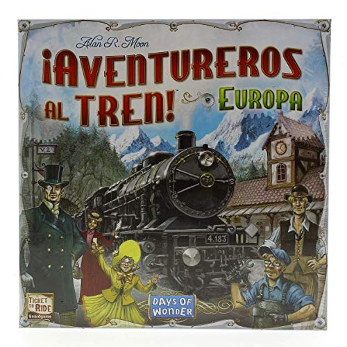 ¡Aventureros al tren! Edge Entertainment Board Game LFCABI127 - Spanish Language