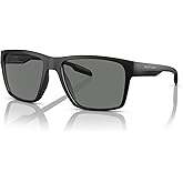 Native Man Sunglasses Matte Smoke Crystal Frame, Blue Lenses, 56MM