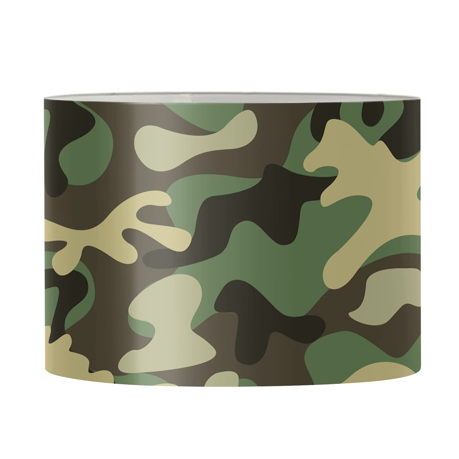 Jeiento Lamp Shade Durable & Wear-Resistant Lampshades Green Camo Home Decorations Gifts for Womens Mens