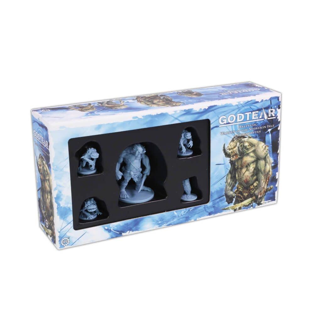 Steamforged Games Godtear: Halftusk, Warden Of The Stonekin Isle Guardians Champions Set — image 1