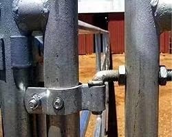 Dailydanny J-Bolt Post Hinge with 5/8" Hinge Pin