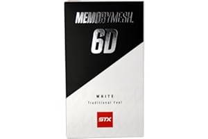 STX Lacrosse PT M6A WE 6D Memory Mesh Packet, Attack/Midfield/Defense, White