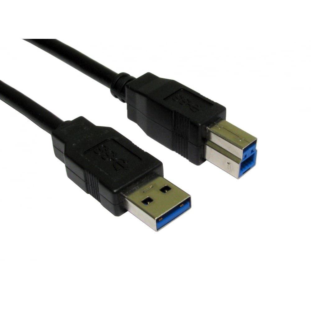 ALIDA SYSTEMS - 3m USB 3.0 A Male to B Male Cable - 3 Metre. - Super Speed - USB 3.0 supports data transfer speeds of up to 5Gbps*
