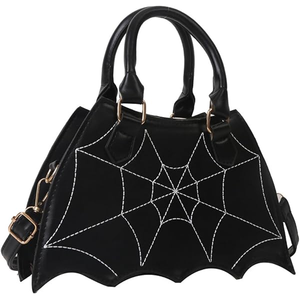 Black Heart w Spider Web Design Backpack / Shoulder Bag New Love Pain & Stitches Pumpkin Kult Heart | Mercari main image 4