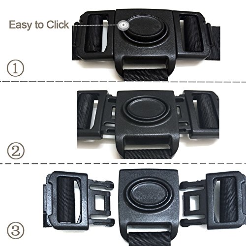 ZARPMA High Chair Straps, 3 Point Harness Straps Belt for Child Kid