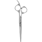 Fromm Professional Transform 6.25" Extra Smooth Hair Cutting Shears on Wet &amp; Dry Hair in Matte Silver Japanese Steel Scissors with Beveled Blade for Experienced &amp; Expert Stylists