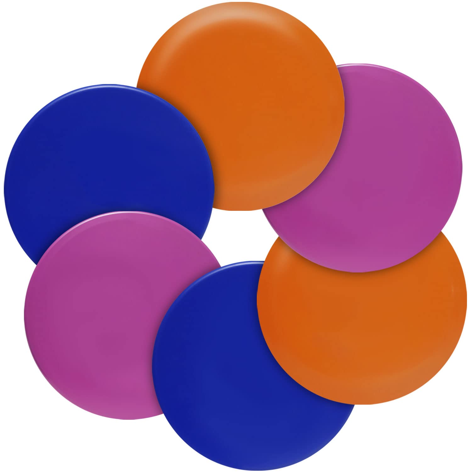 Photo 1 of Disc Golf Set - Driver, Mid-Range and Putter Discs for Outdoor and Backyard, Comfortable Plastic, 6 Discs Only