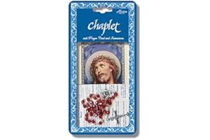 WJ Hirten 54 Precious Blood Deluxe Chaplet with Red Glass Beads