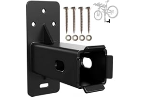 AkNebriax Heavy Duty High Carbon Steel Hitch Wall Mount Receivers, Capacity Bike Rack Cargo Carrier Storage Organizer, Space 