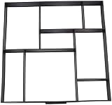 Dekaim Paving Mould Garden Path Maker Concrete Mold Square Patio Driveway view 2