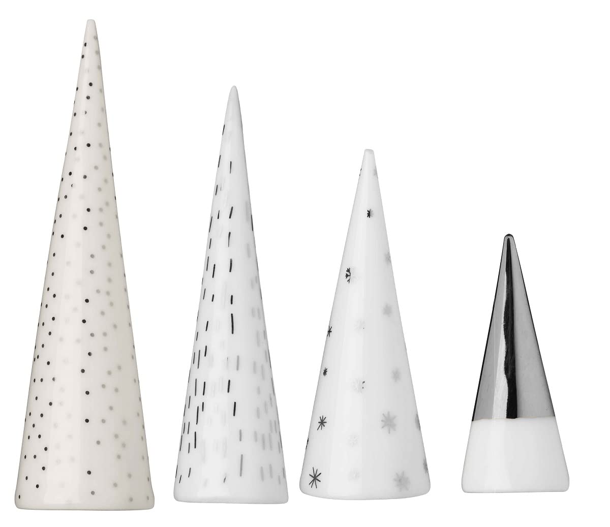 räder GmbH Small Winter Forest, Set of 4 with Silver