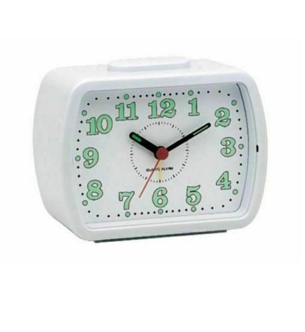 Champion Alarm Clock (White)