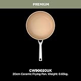 Ninja Extended Life Ceramic Frying Pan 20cm Non-Stick Induction Terracotta Grey view 7