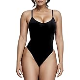 Lumi Wear Shapewear Thong Bodysuit for Women, Tummy Control Body Suit, Seamless Sculpting Snatched Waist Body Shaper