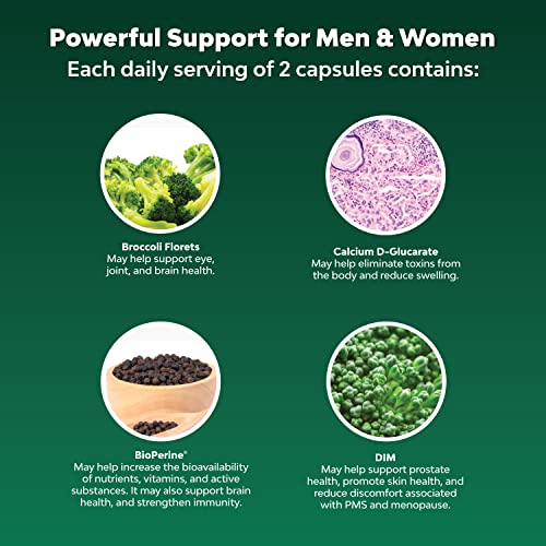 Extra Strength Diindolylmethane DIM Supplement 300mg DIM Complex Men