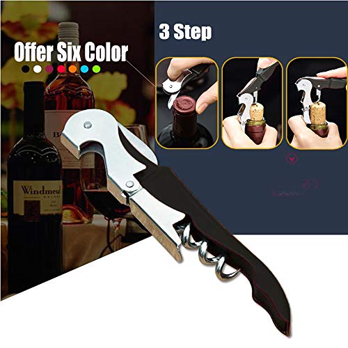 Professional Waiter Corkscrew Wine Openers Set (4 PCS),Upgraded With