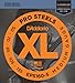 D'Addario XL ProSteels Bass Guitar Strings - EPS160-5 - 5 String - Long Scale - Medium, 50-135