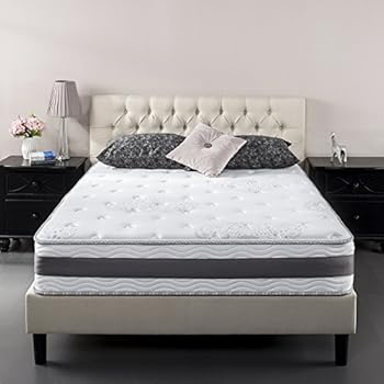 Zinus 10 Inch Gel-Infused Memory Foam Hybrid Mattress, Full