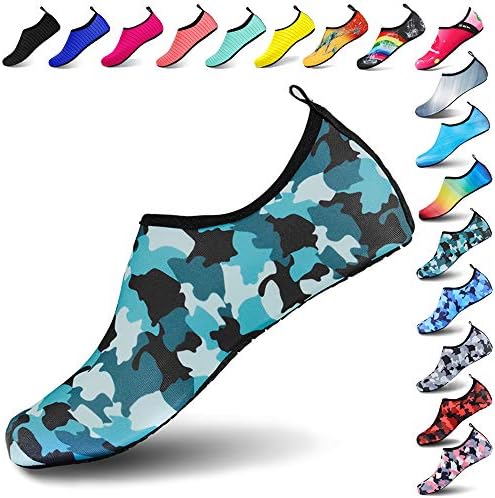 Unisex Adults Water Shoes Barefoot Shoes Quick-Dry Slip-On Aqua Yoga Socks For Beach Sea Park Surfing Diving Swimming Walking Boating Snorkeling Shoes