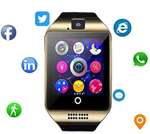 Smartwatch for Android - Smart Watch Fitness Tracker with Heart Rate & Blood Pressure & for Women Men - Waterproof Activity Tracker with Pedometer & Calorie Counter