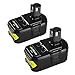 Energup 2Pack 4.0Ah 18V Replacement Battery for Ryobi 18V Lithium Battery P102 P103 P105 P107 P108 P109 Ryobi ONE+ Cordless Tool
