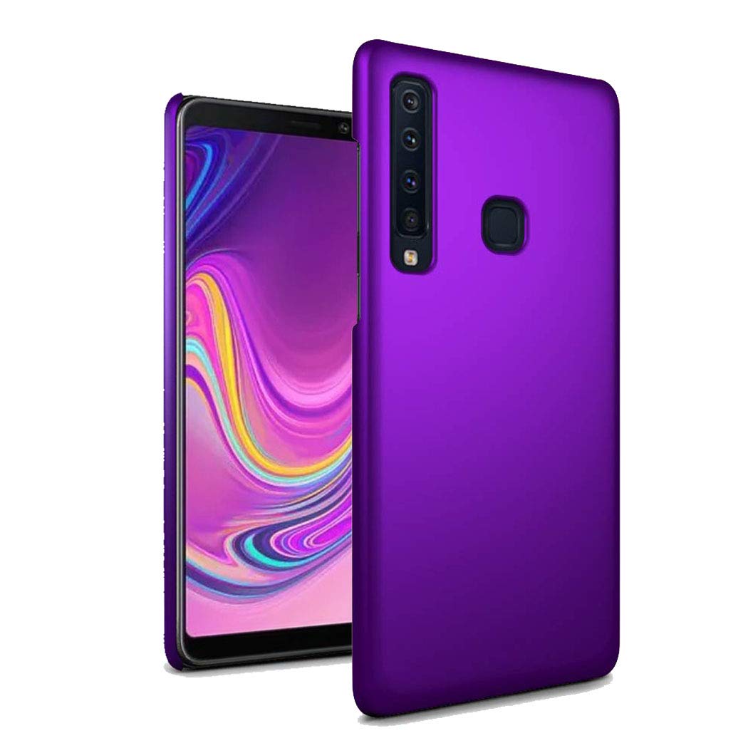 GAPlus Samsung Galaxy A9 2018 Case - Ultra Slim Thin Armour Hard Case - Matte Rubberized Cover For Samsung Galaxy A9 2018 (Purple)