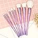 Makeup Brush Set, Becoyou 8 Pieces Professional Cosmetic Brushes Kit Face Eye Shadow Eyebrow Lip Foundation Blush Powder Liquid Cream Blending Brush, Purple